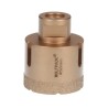 Corona Diamante Para Amoladora Diámetro 50 mm. Conexión Rosca M14. Corte Seco