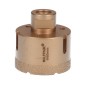 Corona Diamante Para Amoladora Diámetro 60 mm. Conexión Rosca M14. Corte Seco Corona Diamante Para Amoladora Diámetro 60 mm. Conexión Rosca M14. Corte Seco