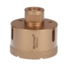 Corona Diamante Para Amoladora Diámetro 65 mm. Conexión Rosca M14. Corte Seco