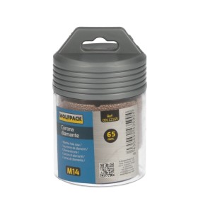 Corona Diamante Para Amoladora Diámetro 65 mm. Conexión Rosca M14. Corte Seco