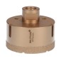 Corona Diamante Para Amoladora Diámetro 75 mm. Conexión Rosca M14. Corte Seco Corona Diamante Para Amoladora Diámetro 75 mm. Conexión Rosca M14. Corte Seco
