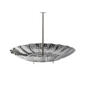 Cesta Vaporera Acero Inoxidable, Plegable Diámetro 13,5 / 23 cm. Cocina Al Vapor.