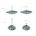 Cesta Vaporera Acero Inoxidable, Plegable Diámetro 13,5 / 23 cm. Cocina Al Vapor.