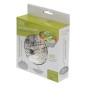 Cesta Vaporera Acero Inoxidable, Plegable Diámetro 13,5 / 23 cm. Cocina Al Vapor.