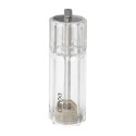 Salero / Molinillo Pimienta Acrílico 2 en 1 Salero Pimentero Ajustable Diámetro 4,5 x 16 cm