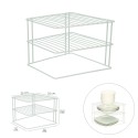 estante Forma De Esquina Para Cocina, 90 Grados, 3 niveles