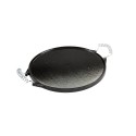 Plancha Hierro Fundido Esmaltada Redonda Diámetro 25 cm.