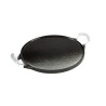 Plancha Hierro Fundido Esmaltada Redonda Diámetro 32 cm.