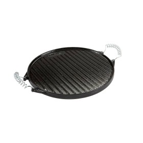 Plancha Hierro Fundido Esmaltada Redonda Diámetro 32 cm.