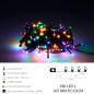 Guirnalda Luces Navidad 500 Leds Multicolor. Luz navidad interiores y exteriores IP44 Guirnalda Luces Navidad 500 Leds Multicolor. Luz navidad interiores y exteriores IP44