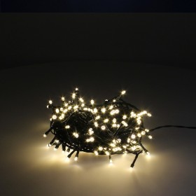 Guirnalda Luces Navidad 500 Leds Color Blanco Cálido. Luz Navidad Interiores y Exteriores Ip44