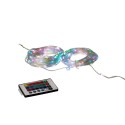 Guirnalda Luces Navidad 200 Leds Multicolor RGB Con Mando Luz Navidad Interiores y Exteriores Ip44