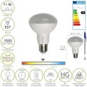 Bombilla Led Estándar Rosca E27 (Gorda) 11 Watt. Equivale a 75 Watt. 1055 Lúmenes. Luz Blanca (4.000º K) A+