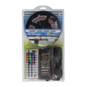 Tira Led Multicolor RGB Con Mando Adhesiva Con 150 Leds 36 W 12 V. 850 Lúmenes Luz Multicolor IP 20 5 Metros