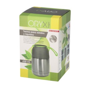 Termo Solidos y Líquidos Acero Inoxidable Antigoteo 430 Ml. 100 % Hermético. Sin BPA