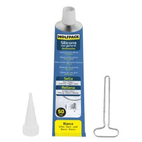 Silicona Acida Anti moho Tubo 50 cc. Blanca