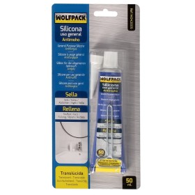 Silicona Acida Anti moho Tubo 50 cc. Transparente