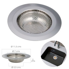 Filtro Cestillo Fregaderos / Lavabo Cocinas Diámetro 11,5 cm.