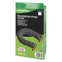 Manguera Extensible Espiral Autoenroscable Para Riego Jardín Con Conectores 15 Metros