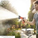 Manguera Extensible Espiral Autoenroscable Para Riego Jardín Con Conectores 15 Metros