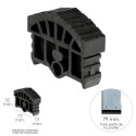 Contera Para Escalera Pronor 3 Tramos y Escalera 2 Tramos Con 12+12 Peldaños ( Perfil 79 mm. )