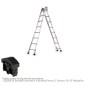 Contera Para Escalera Pronor 2 Tramos Con 10+10 Peldaños ( Perfil 66 mm. ) Contera Para Escalera Pronor 2 Tramos Con 10+10 Peldaños ( Perfil 66 mm. )