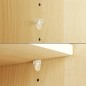 Soporte de Plástico Con Anclaje Metálico 5 Diámetro mm. Para estanterías / estantes (Caja 100 Unidades) Soporte de Plástico Con Anclaje Metálico 5 Diámetro mm. Para estanterías / estantes (Caja 100 Unidades)