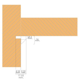 Soporte de Plástico Con Anclaje Metálico 5 Diámetro mm. Para estanterías / estantes (Caja 100 Unidades)