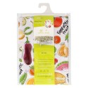 Mantel Hule Rectangular Frutas Fantasía Impermeable Anti manchas PVC 140x250 cm. Recortable Uso Interior y Exterior