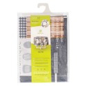 Mantel Hule Redondo Cuisin Impermeable Anti manchas PVC Diámetro 140 cm. Uso Interior y Exterior