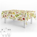 Mantel Hule Rectangular Hojas Otoño Impermeable Anti manchas PVC 140x250 cm. Recortable Uso Interior y Exterior