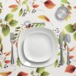 Mantel Hule Rectangular Hojas Otoño Impermeable Anti manchas PVC 140x250 cm. Recortable Uso Interior y Exterior