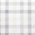 Mantel Hule Rectangular Cuadros Beige Impermeable Anti manchas PVC 140x250 cm. Recortable Uso Interior y Exterior