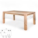 Mantel Hule Rectangular Transparente Anti manchas PVC 140x250 cm. Recortable Uso Interior y Exterior