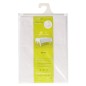 Mantel Hule Muletón Rectangular Blanco Impermeable Anti manchas PVC 140x250 cm. Recortable Uso Interior y Exterior