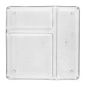Organizador de Plástico Para Cajones "System nº1" 23x23x5 cm.