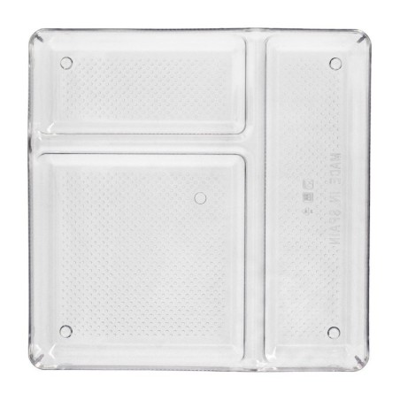 Organizador de Plástico Para Cajones "System nº1" 23x23x5 cm.