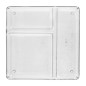 Organizador de Plástico Para Cajones "System nº1" 23x23x5 cm.