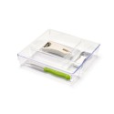 Organizador de Plástico Para Cajones "System nº1" 23x23x5 cm.