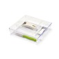 Organizador de Plástico Para Cajones "System nº1" 23x23x5 cm.