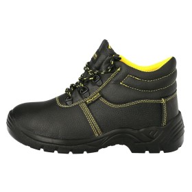 Botas Seguridad S3 Piel Negra WOLFPACK N.º 45 Vestuario Laboral, calzado Seguridad, Botas Trabajo. (Par)