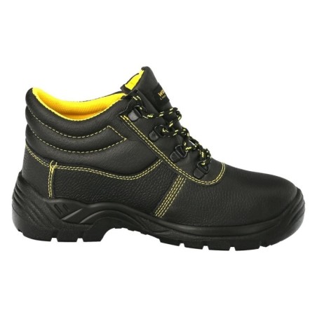 Botas Seguridad S3 Piel Negra WOLFPACK N.º 41 Vestuario Laboral, calzado Seguridad, Botas Trabajo. (Par)