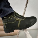 Botas Seguridad S3 Piel Negra WOLFPACK N.º 41 Vestuario Laboral, calzado Seguridad, Botas Trabajo. (Par)