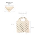 Bolsa Compra Algodón Orgánico 100% Plegable 52x47 cm.