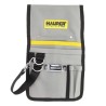 Funda Bolsa Porta Herramientas Para Cinturón Con 7 Bolsillos y mosquetón Portaherramientas Electricista Multibolsillos