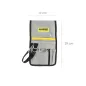 Funda Bolsa Porta Herramientas Para Cinturón Con 7 Bolsillos y mosquetón Portaherramientas Electricista Multibolsillos Funda Bolsa Porta Herramientas Para Cinturón Con 7 Bolsillos y mosquetón Portaherramientas Electricista Multibolsillos