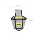 Funda Bolsa Porta Herramientas Para Cinturón Con 4 Bolsillos. Portaherramientas Electricista Multibolsillos Poliéster