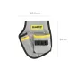 Funda Bolsa Porta Herramientas Para Cinturón Con 3 Bolsillos y 4 Elásticos. Portaherramientas Electricista Multibolsillos Funda Bolsa Porta Herramientas Para Cinturón Con 3 Bolsillos y 4 Elásticos. Portaherramientas Electricista Multibolsillos
