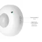 Detector De Movimiento Por Infrarrojos Con Sensor Crepuscular 360º. Ajustable Detector De Movimiento Por Infrarrojos Con Sensor Crepuscular 360º. Ajustable