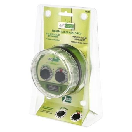 Programador Nebulizacion / Riego Jardin, Analogico Grifos 3/4